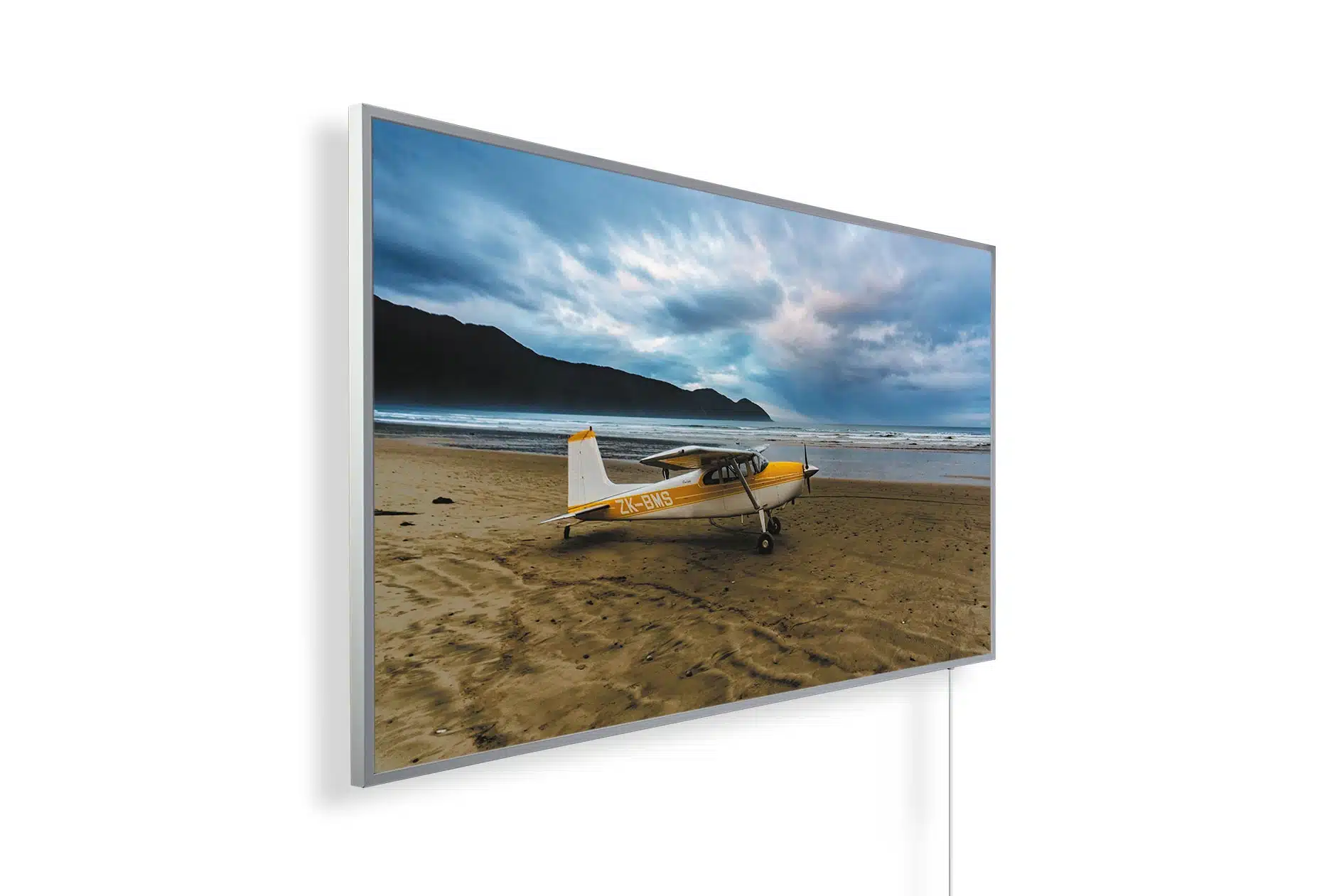 Airplane on the beach