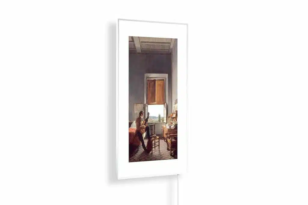 Hean Alaux - Léon Pallière in his room at the Villa Medici Rome