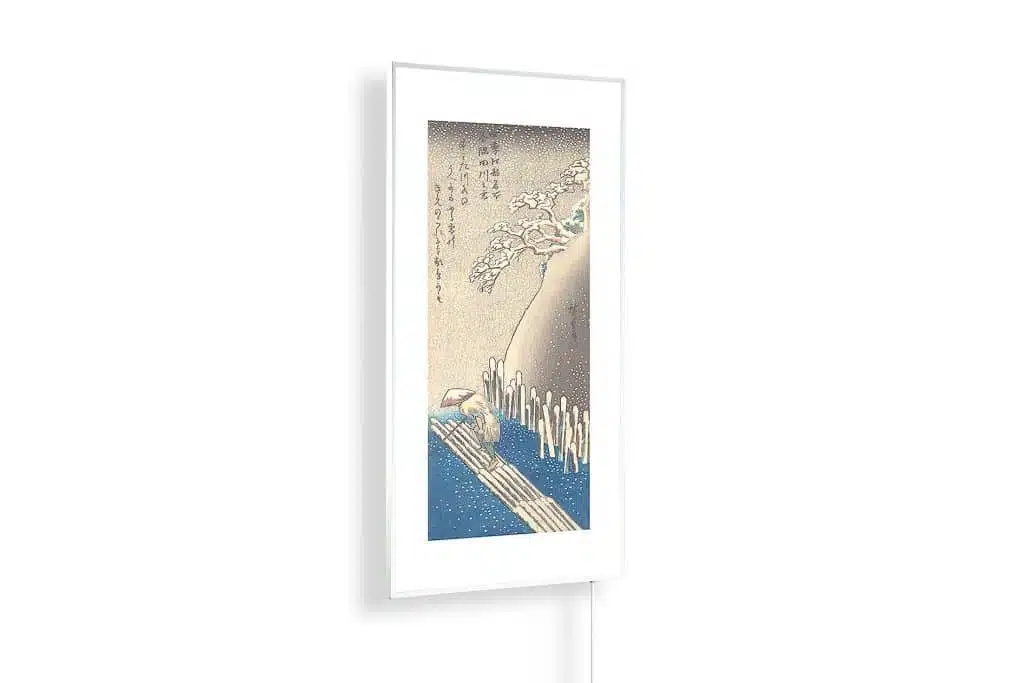Utagawa Hiroshige - Snow on the Sumida River
