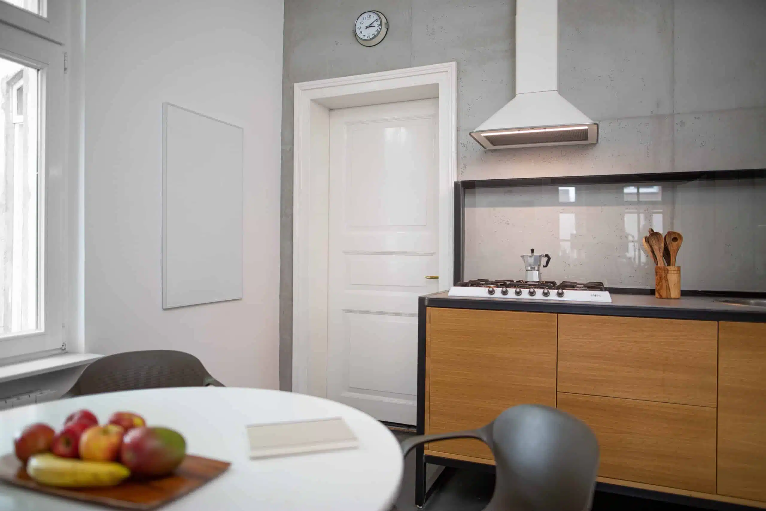 Placement of an infrared heater