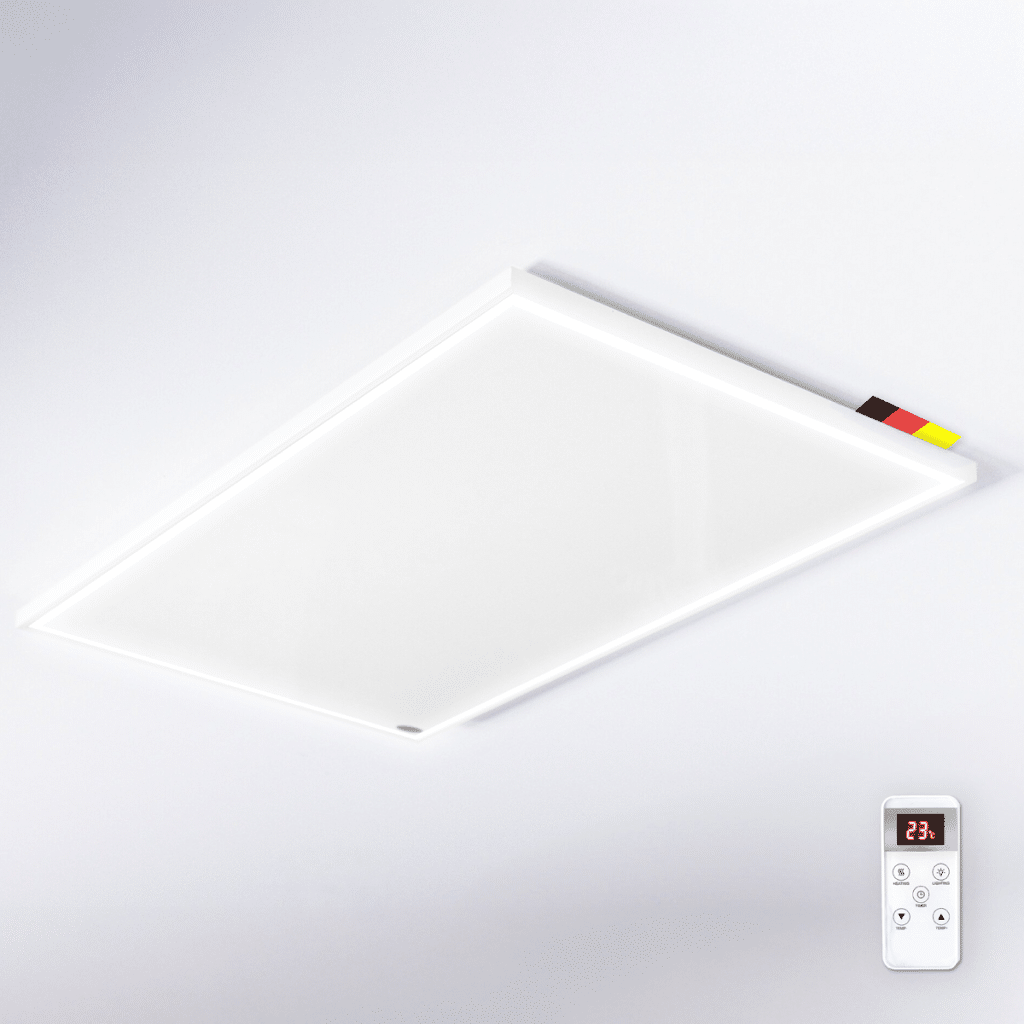 LED ceiling heating