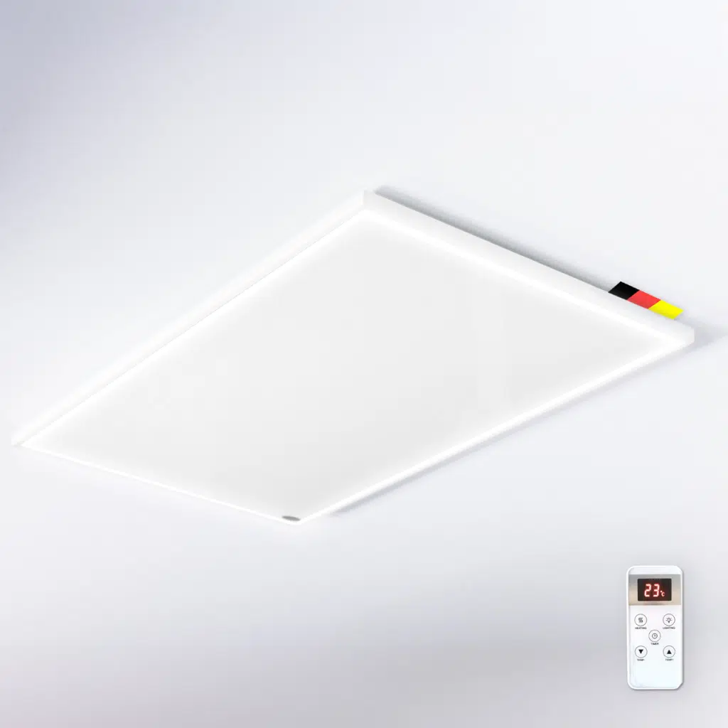 LED ceiling heating