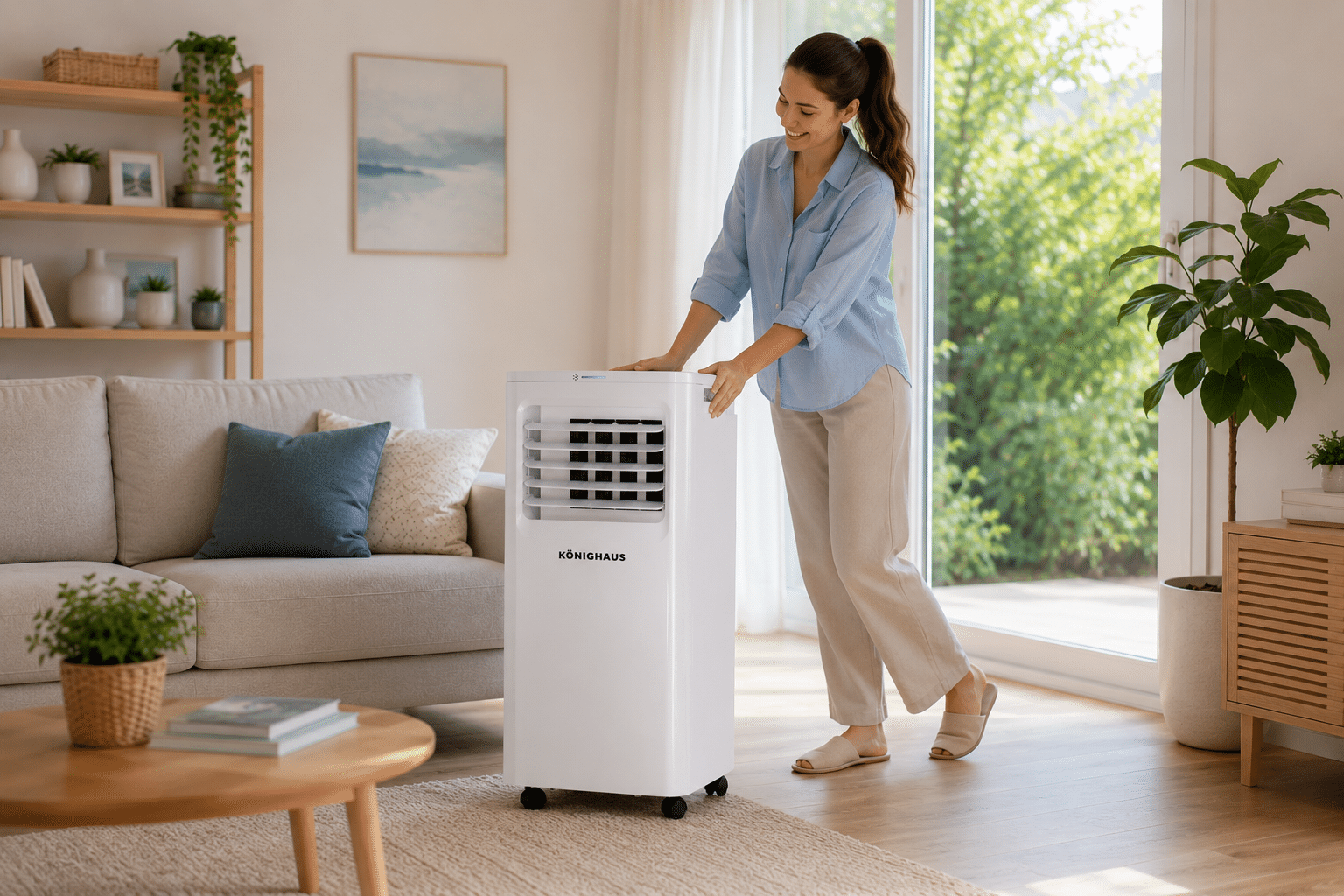Placement of an infrared heater